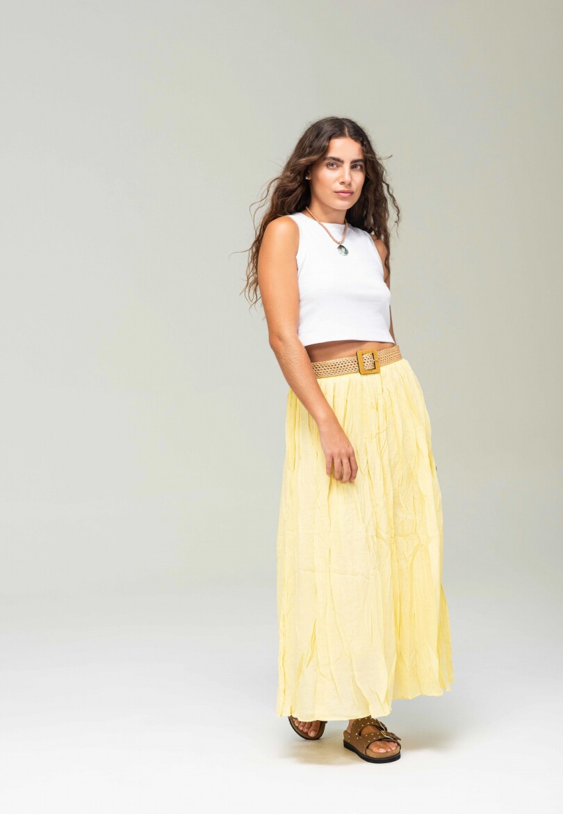 Falda Campo Amarillo