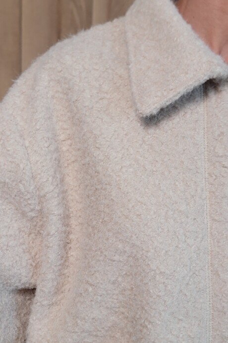 Chaqueta Manhattan Paño Manteca