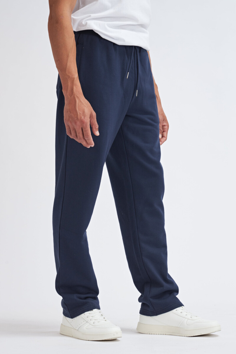 Pantalón deportivo recto Azul Marino