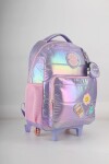 Mochila escolar con ruedas Puffer Multicolor