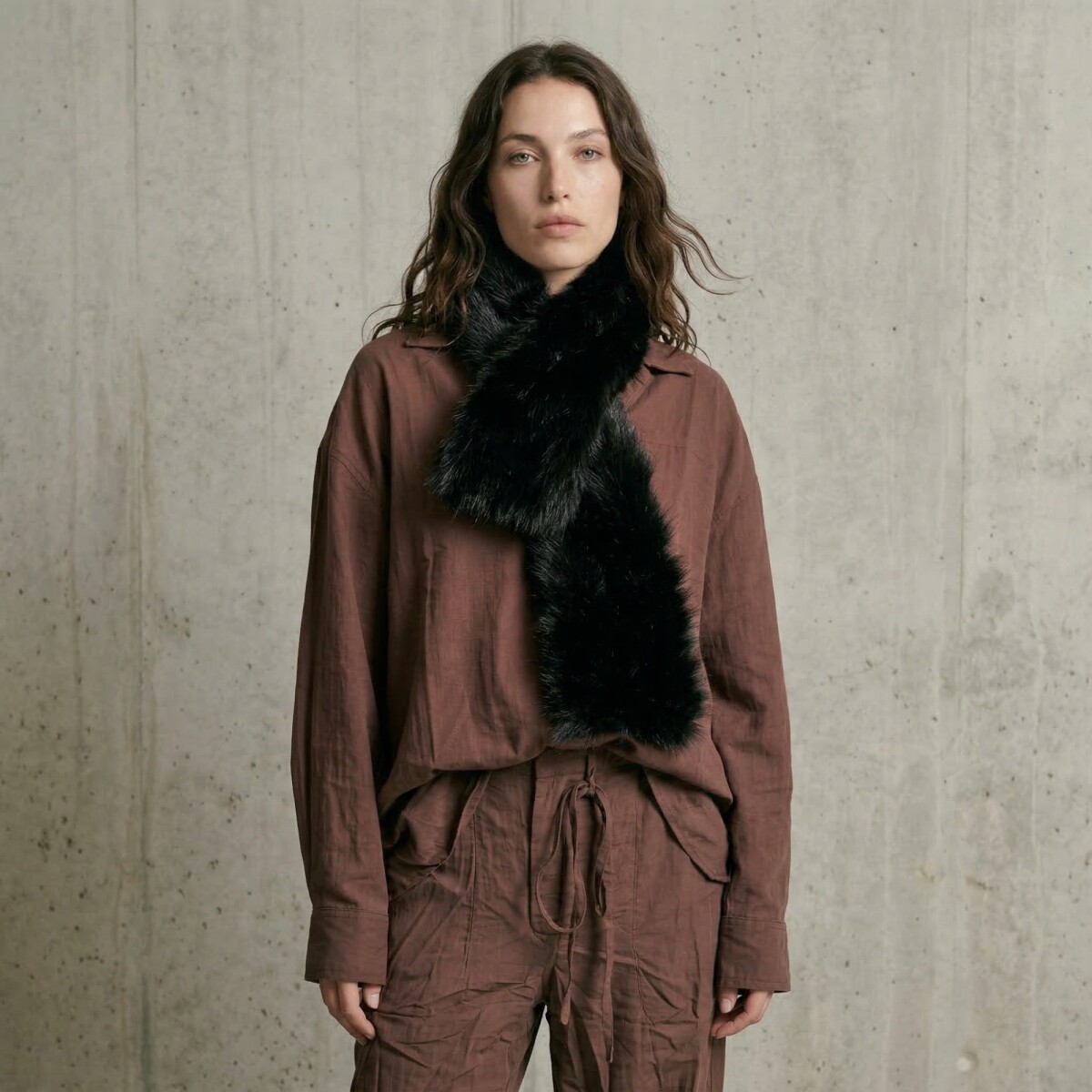 Bufanda Liorin - NEGRO 