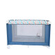 Corral Para Bebe Con Ruedas Desmontable Azul Celeste