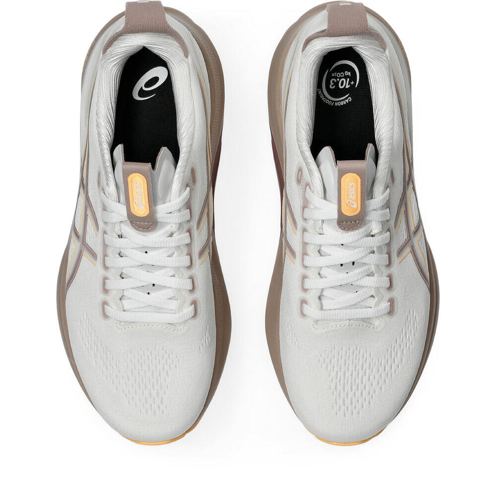 Zapatillas Running GEL-Kayano 32 Mujer White/orange Glow