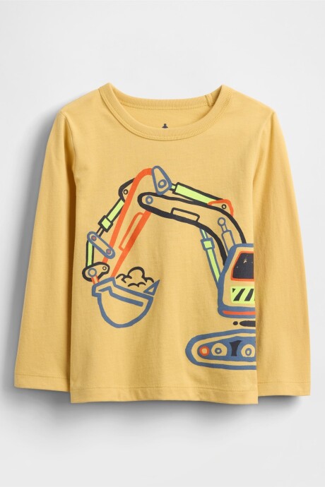 Remera Gráfico Toddler Niño French Almond