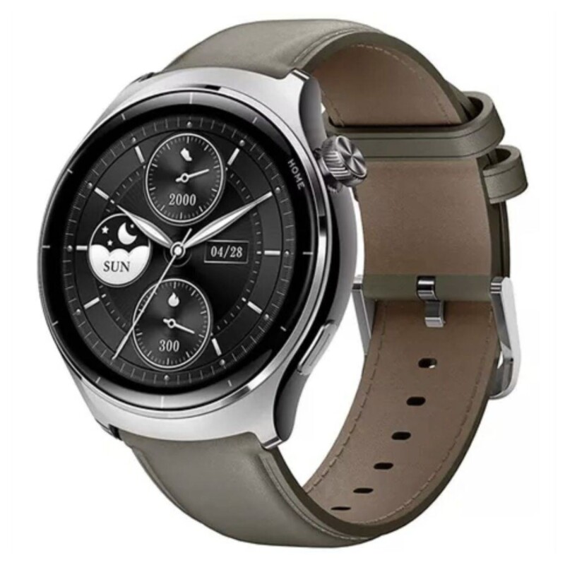 Reloj Inteligente Smartwatch Xiaomi Mibro Lite 3 Pro 1.3 pulgadas con 2 Mallas Gris