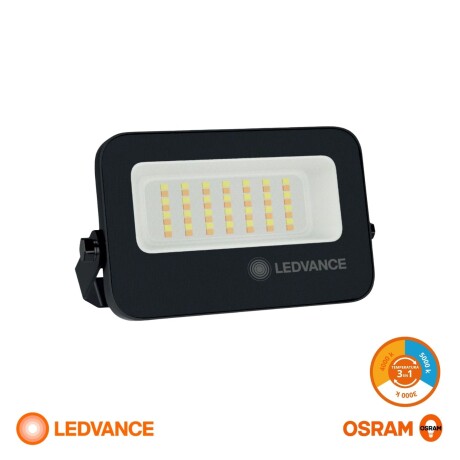 FOCO LED LEDVANCE OSRAM COMPACT G2 IP65 20W Foco LED LEDVANCE Compact IP66 20W CCT Negro
