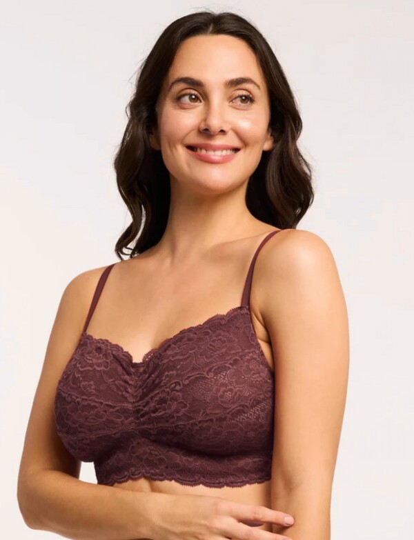 Bralette Like A Butterfly CHOCOLATE