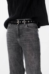 Cinturon Flower Negro