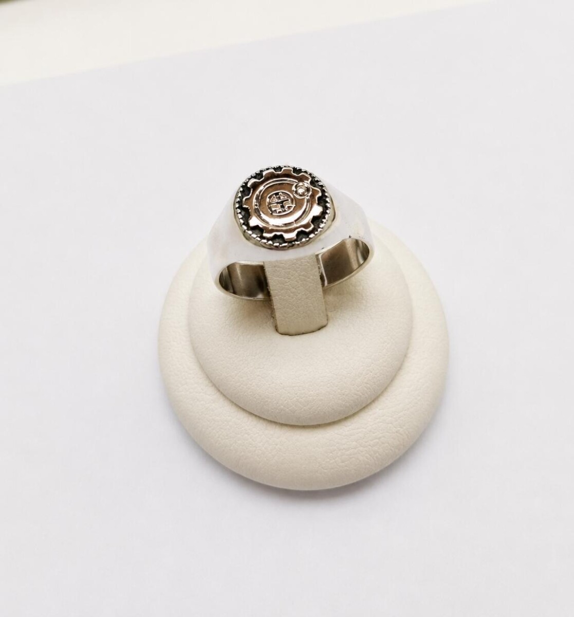 Anillo sello de profesión ingeniero 