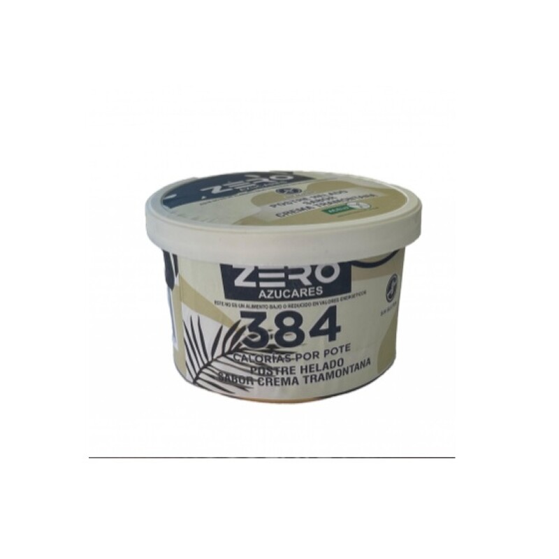 HELADO ZERO 250ML CREMA TRAMONTANA HELADO ZERO 250ML CREMA TRAMONTANA