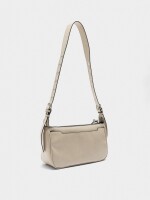 Bolso De Hombro Asa Con Tachuelas M crudo