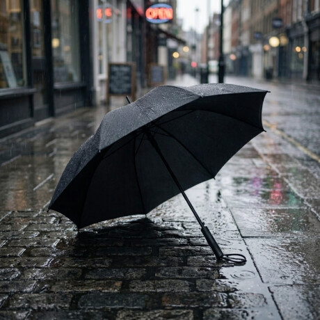 Paraguas D1,20 NEGRO