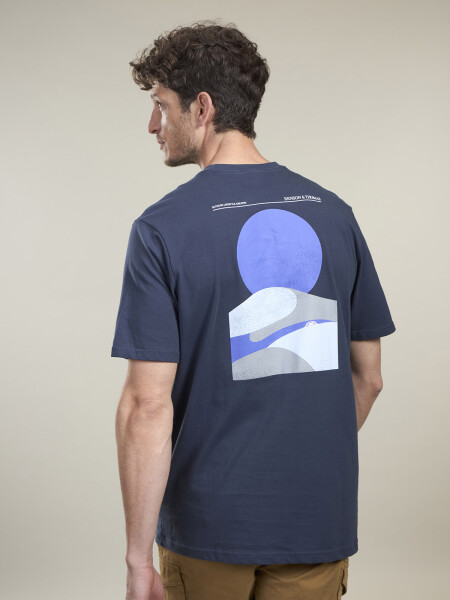 T-SHIRT DUNE MARINO