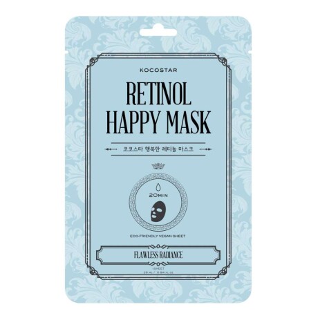 Mascarilla Facial Kocostar Retinol Happy Mask Antiage Mascarilla Facial Kocostar Retinol Happy Mask Antiage
