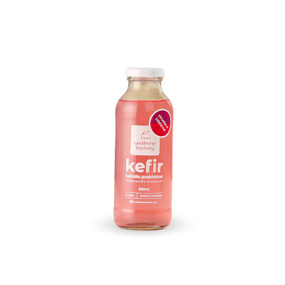 Agua de Kefir ciruela e hibiscus 330ml Agua De Kefir Ciruela 330ml