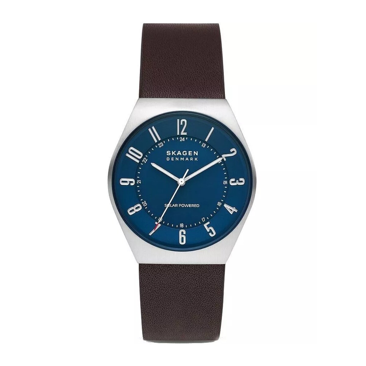 Reloj SKAGEN GRENEN SOLAR Cuero Marron Esfera 37mm 