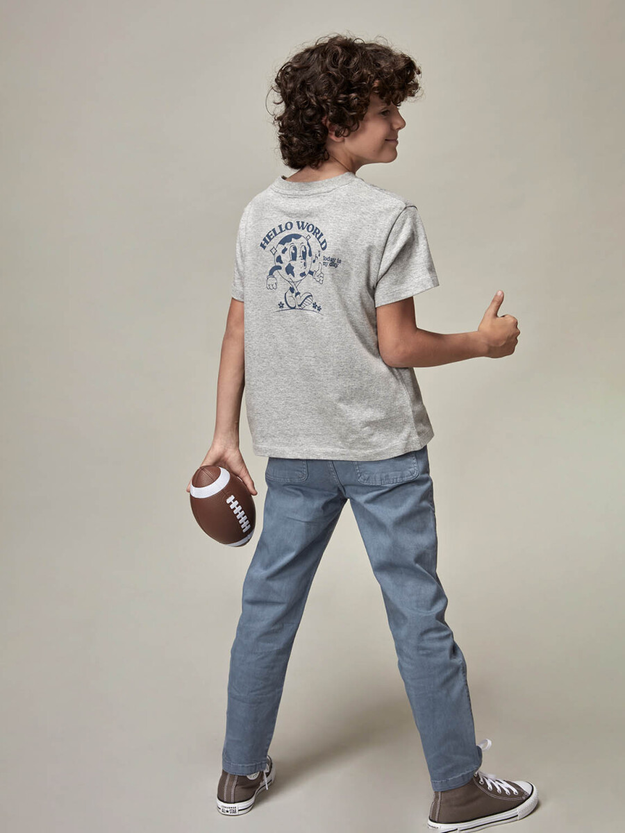Pantalon Carpenter Gris Azulado