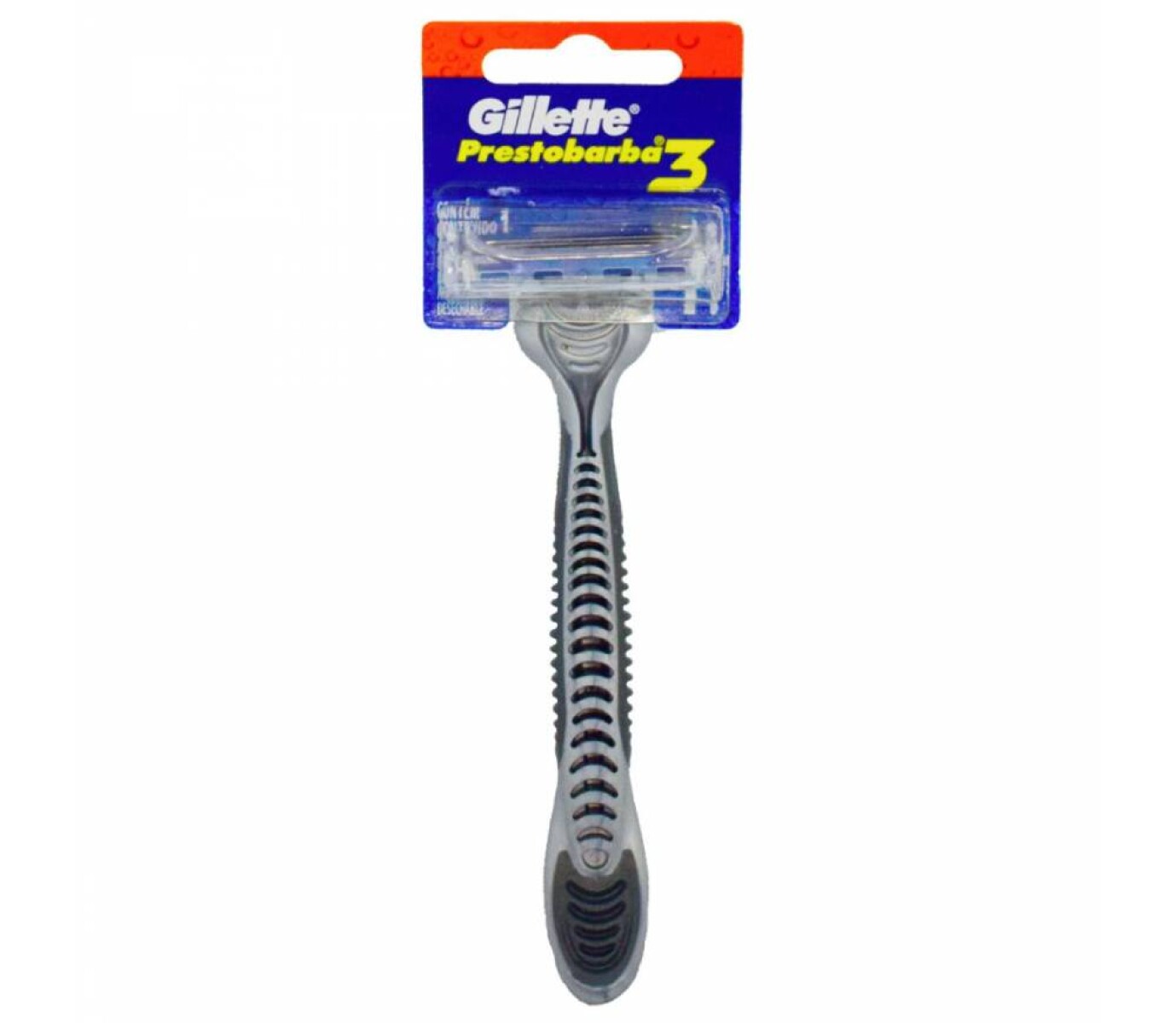 Gillette PrestoBarba 3 Máquina Hombre 1 Unidad – Afeitado Preciso