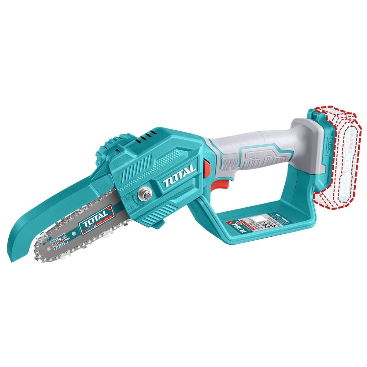 Motosierra De Mano Inalámbrica 5" A Batería 20v 