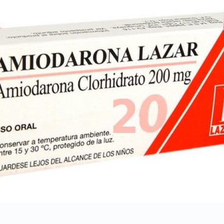Amiodarona 200mg 20 Comprimidos Amiodarona 200mg 20 Comprimidos