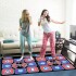 Alfombra Musica Juego Baile Dance Usb Pc Wii Xbox Tv Control Variante Color Negro