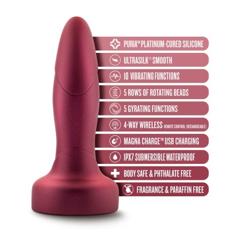 Atomic Plug Anal Adventure Vibrador con Control Atomic Plug Anal Adventure Vibrador con Control
