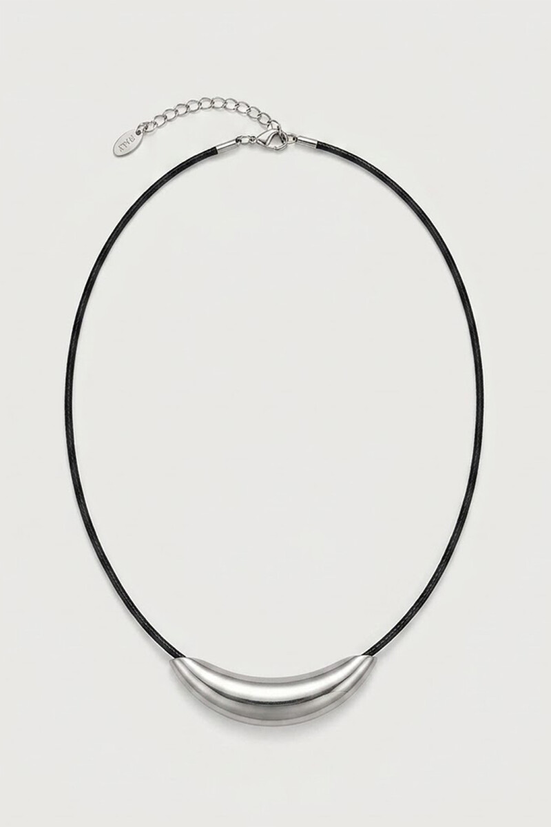 COLLAR METAL PLATA
