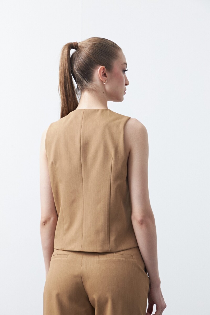 CHALECO EVERLY Camel