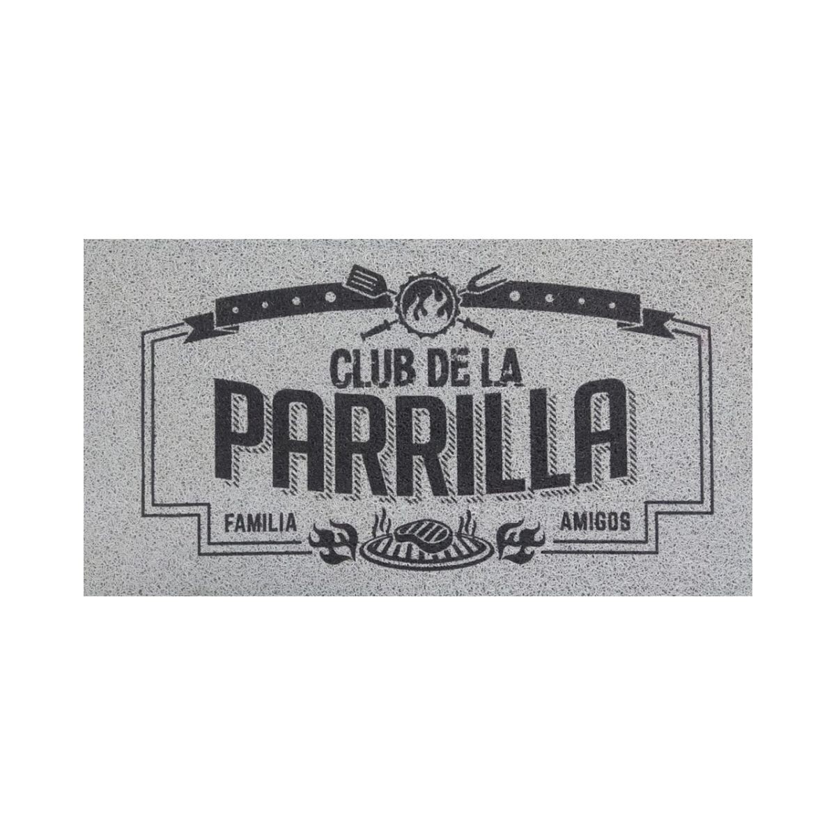 FELPUDO VINIL SP CLUD DE LA PARRILLA 40X75CM KAPAZI Felpudo Vinil Sp Clud De La Parrilla 40x75cm Kapazi