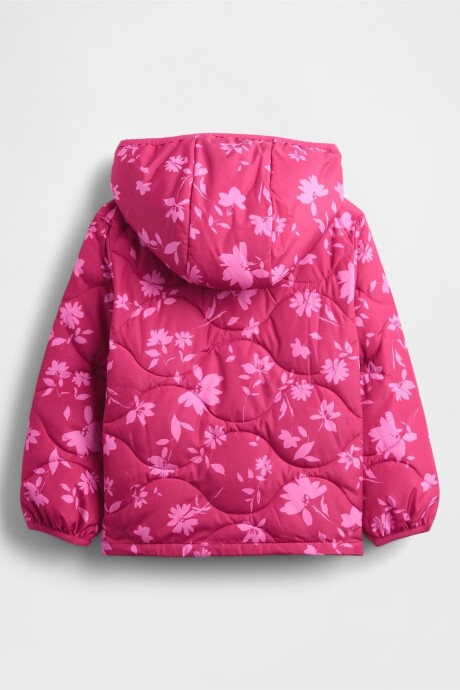 Campera Puffer Toddler Niña Bright Fuchsia 026