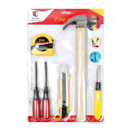 Set de herramientas 6 unidades Set de herramientas 6 unidades