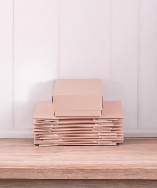 PACK X 20 - Caja laminada 4 12X12X6 NUDE