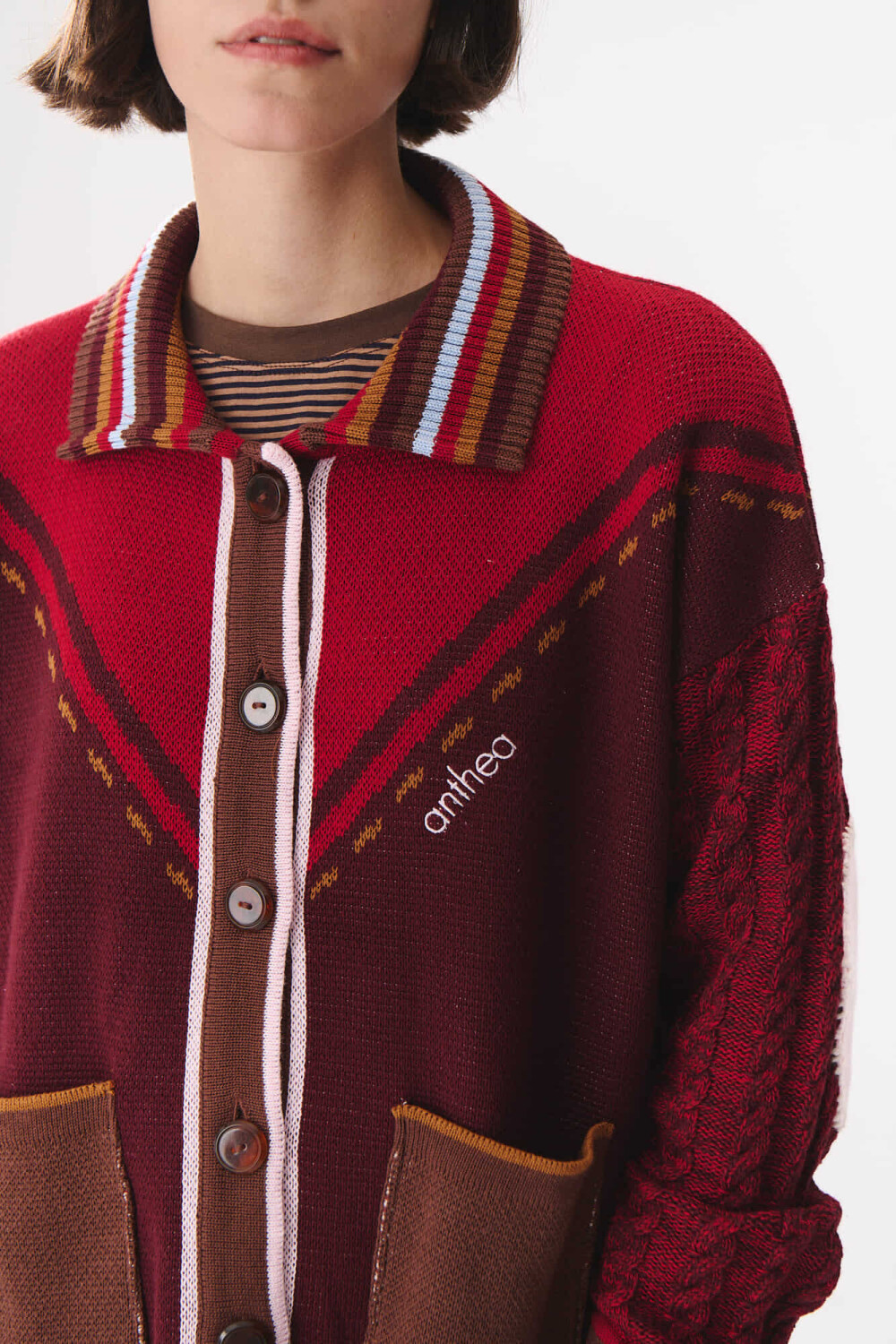 Cardigan Play Bordó
