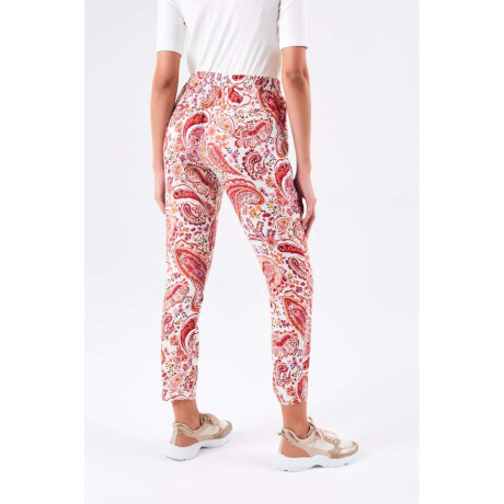 Pantalon Print Rojo