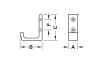 Percha simple para abrigos 842.20.959 Percha Simple Para Abrigos 842.20.959