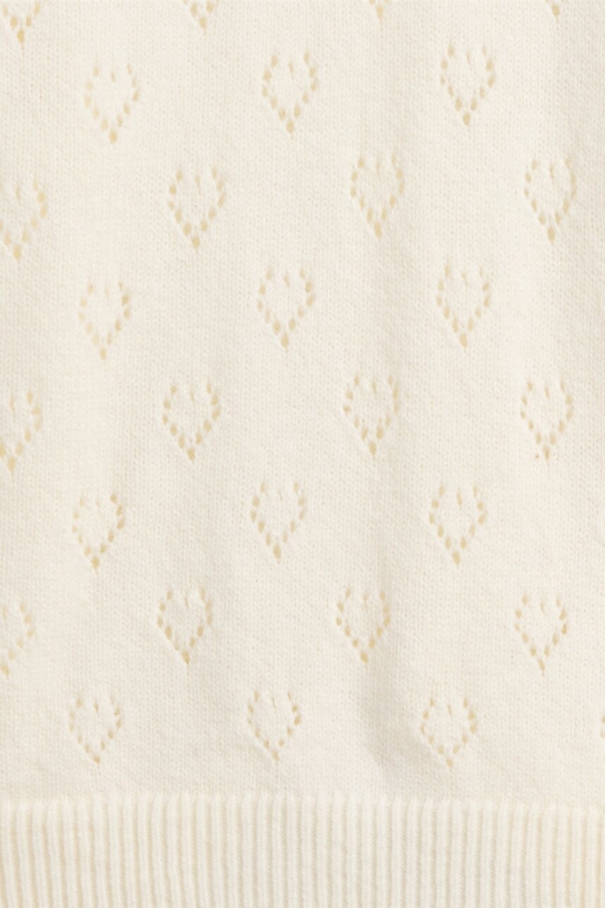 Buzo Cashsoft Toddler Niña Ivory Frost