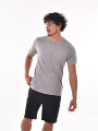 REMERA MANHATTAN GRIS OSCURO
