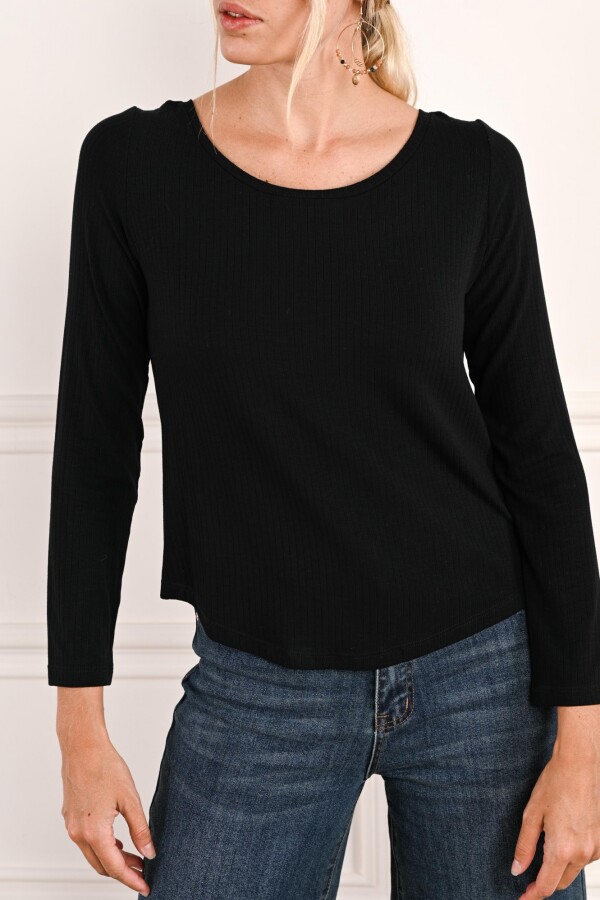 Remera Morley Negro