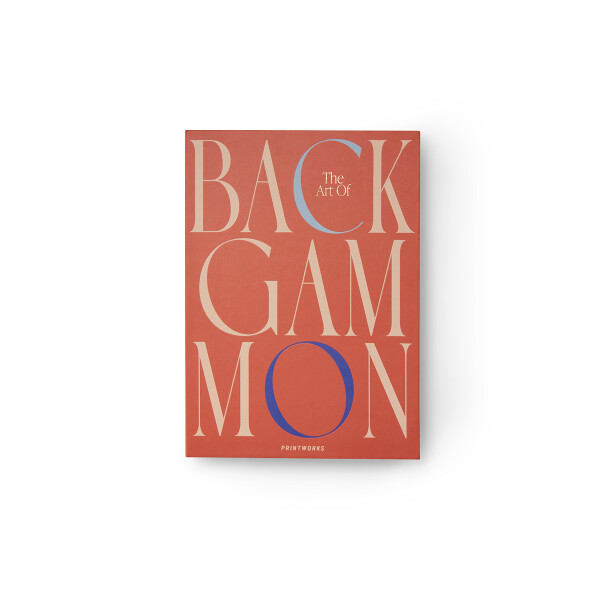 JUEGO DE MESA BACKGAMMON CLASSICS ROJO - UNICO