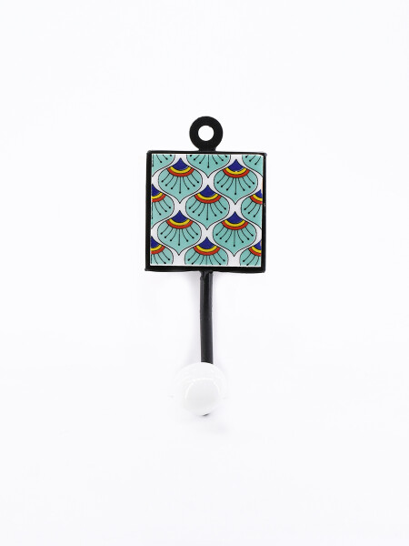 PERCHERO CERAMICA PRIYA VERDE