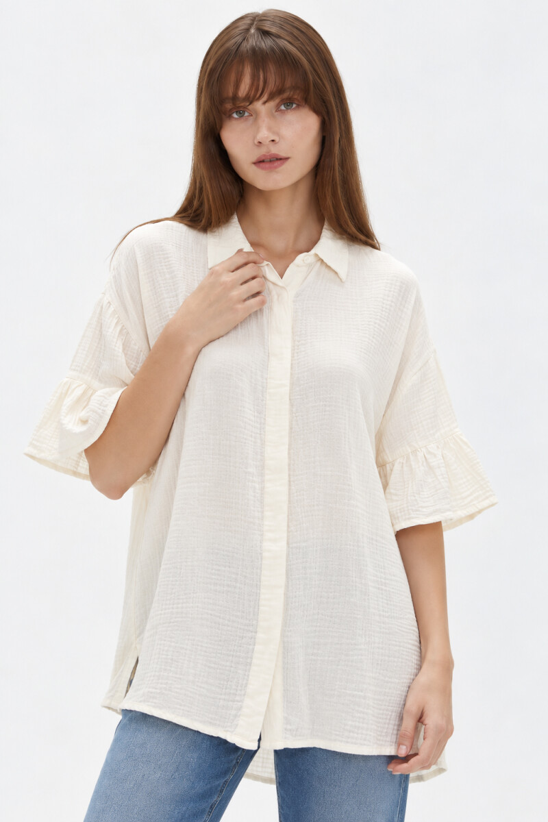 Camisa Badar - Marfil / Off White 