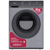 Lavarropas 8kg Inverter Xion Xi-lav88x-cu LAVARROPAS XION FRONTAL LAV88X GRIS ****