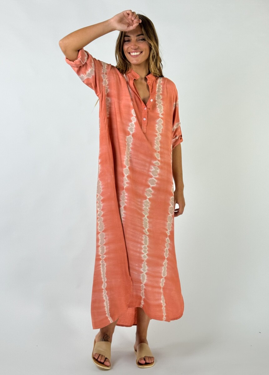 VESTIDO KARANDA - SALMON 