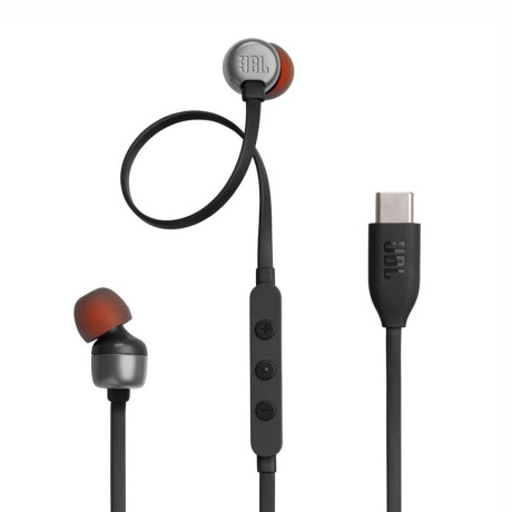 Auriculares JBL TUNE 310C Negro USB-C con Micrófono Auriculares JBL TUNE 310C Negro USB-C con Micrófono