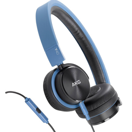 Auriculares Akg Y40 Azul C/ Mic Auriculares Akg Y40 Azul C/ Mic