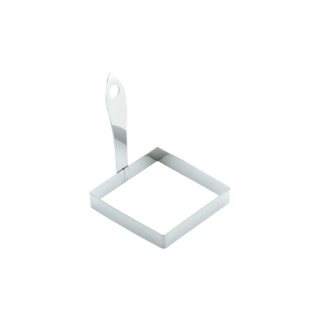 Molde de Huevo Cuadrado de Acero Inoxidable 8.5 cm Molde de Huevo Cuadrado de Acero Inoxidable 8.5 cm