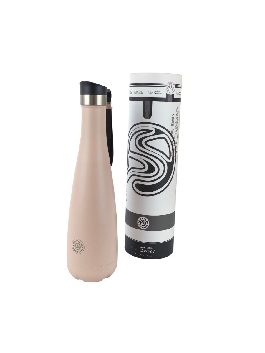 Termo de acero 750 ml - Rosado 