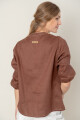 Camisa camelia Chocolate