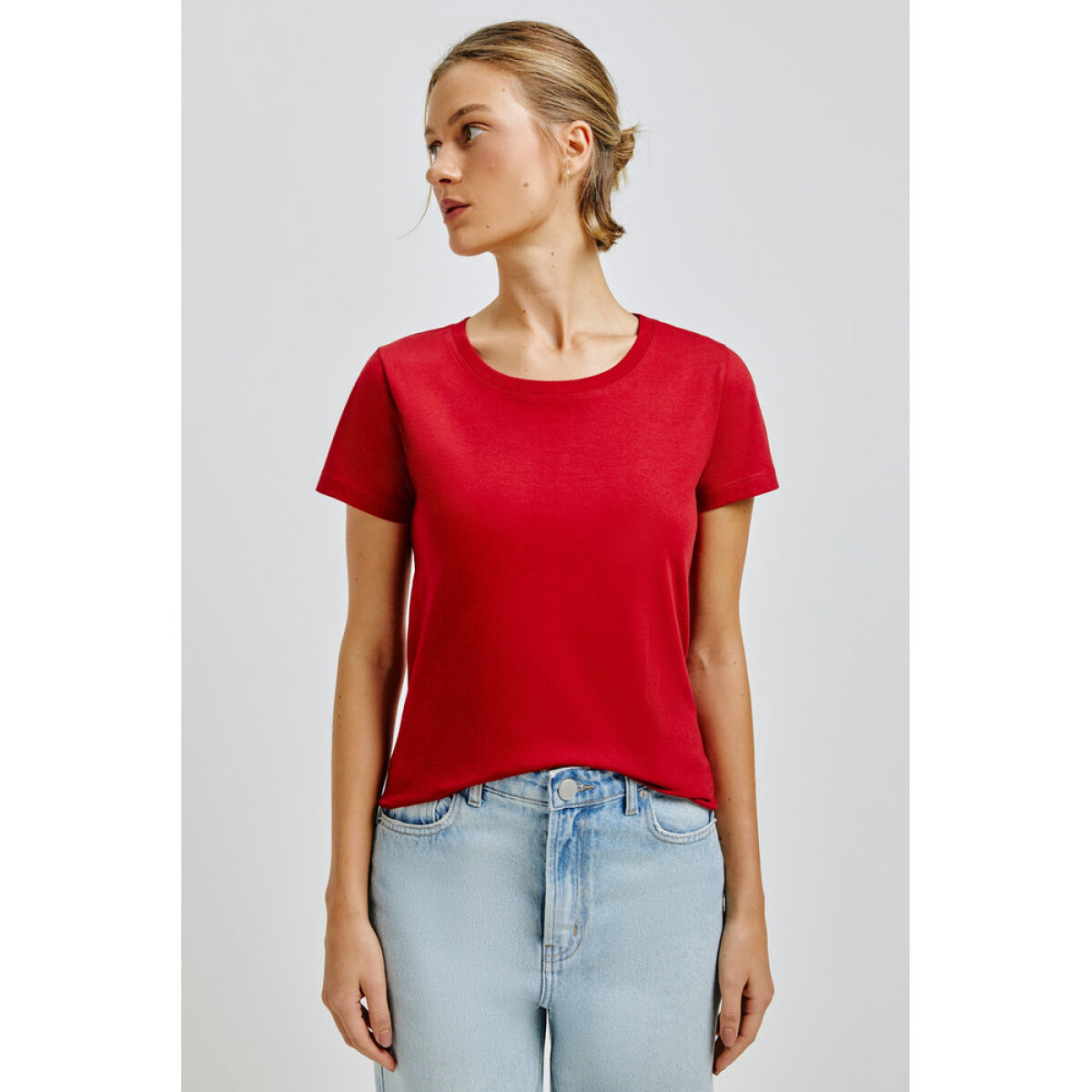 BLUSA MM FEM - ROJO OSCURO 