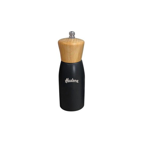 Molinillo De Madera Hudson Laqueado 15 Cm Negro